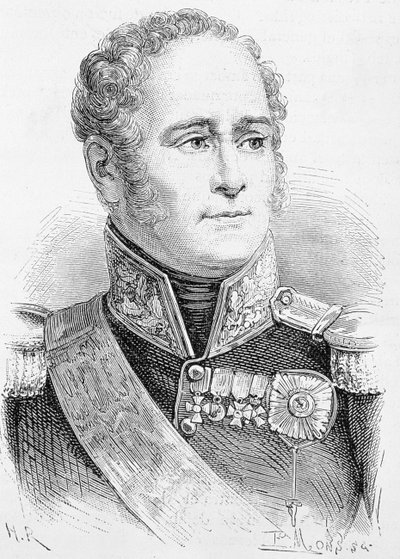 Tsar Alexandre Ier de Russie - French School